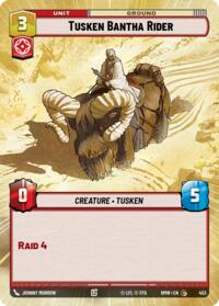 Tusken Bantha Rider (Hyperspace) #453