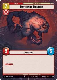 Dathomiri Rancor (Hyperspace) #459