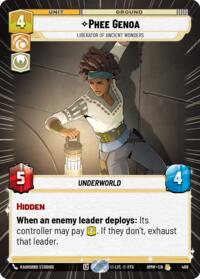Phee Genoa - Liberator of Ancient Wonders (Hyperspace) #486