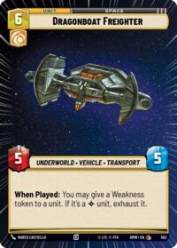 Dragonboat Freighter (Hyperspace) #503