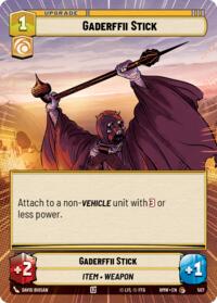 Gaderffii Stick (Hyperspace) #507