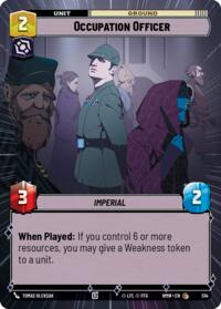 Occupation Officer (Hyperspace) #514