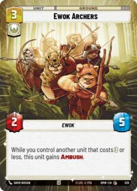 Ewok Archers (Hyperspace) #529