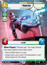Hunter - Everyone Get to Cover! (Hyperspace Foil) #545