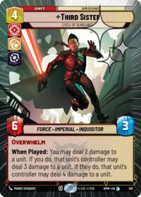 Third Sister - Cycle of Vengeance (Hyperspace Foil) #561