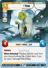 Yoda - Trickster in Exile (Hyperspace Foil) #566
