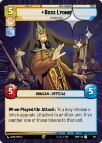 Boss Lyonie - Hypnotized (Hyperspace Foil) #567
