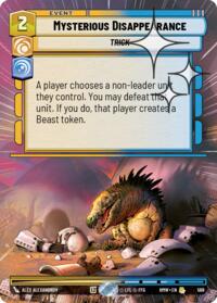 Mysterious Disappearance (Hyperspace Foil) #568