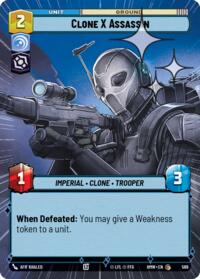 Clone X Assassin (Hyperspace Foil) #569