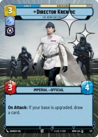 Director Krennic - The Work Has Stalled (Hyperspace Foil) #571