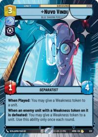 Nuvo Vindi - Blue Shadow Perfected (Hyperspace Foil) #572