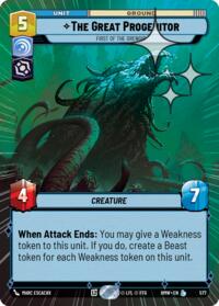 The Great Progenitor - First of the Drengir (Hyperspace Foil) #577
