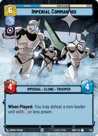 Imperial Commandos (Hyperspace Foil) #578