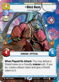 Boss Nass - Otoh Gunga Boss (Hyperspace Foil) #587