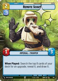 Remote Scout (Hyperspace Foil) #595