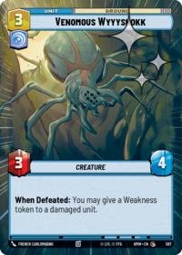 Venomous Wyyyshokk (Hyperspace Foil) #597