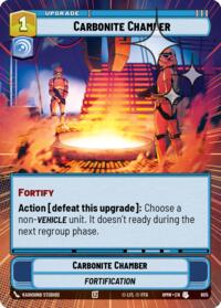 Carbonite Chamber (Hyperspace Foil) #605