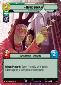 Nute Gunray - Perfectly Legal (Hyperspace Foil) #615