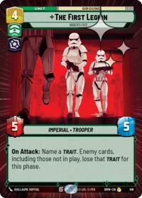 The First Legion - Vader's Fist (Hyperspace Foil) #618