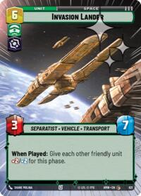 Invasion Lander (Hyperspace Foil) #621