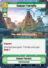 Verdant Fortress (Hyperspace Foil) #636
