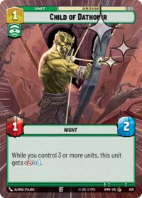 Child of Dathomir (Hyperspace Foil) #639