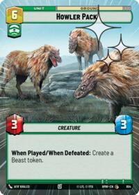 Howler Pack (Hyperspace Foil) #654