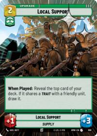 Local Support (Hyperspace Foil) #658