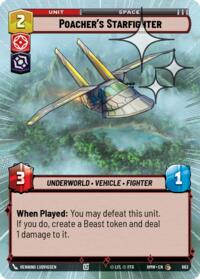Poacher's Starfighter (Hyperspace Foil) #663