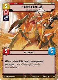 Arena Acklay - Screaming Predator (Hyperspace Foil) #666