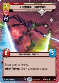 General Grievous - Scourge of Dathomir (Hyperspace Foil) #669