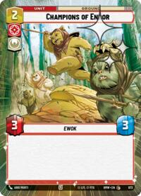 Champions of Endor (Hyperspace Foil) #673