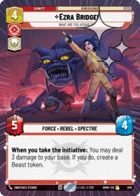 Ezra Bridger - What Are You Afraid Of? (Hyperspace Foil) #678
