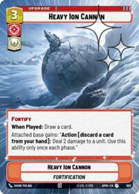 Heavy Ion Cannon (Hyperspace Foil) #682
