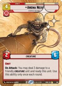 Arena Nexu - Starved for Prey (Hyperspace Foil) #692