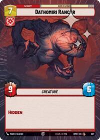 Dathomiri Rancor (Hyperspace Foil) #697