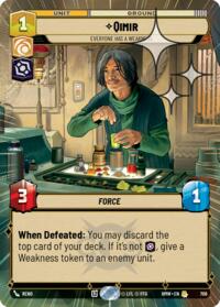 Qimir - Everyone Has a Weakness (Hyperspace Foil) #706