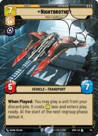 Nightbrother - Maul's Gauntlet (Hyperspace Foil) #714