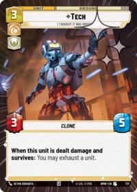 Tech - I Thought It Was Obvious (Hyperspace Foil) #721