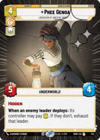 Phee Genoa - Liberator of Ancient Wonders (Hyperspace Foil) #724
