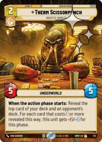 Therm Scissorpunch - Boastful Gambler (Hyperspace Foil) #733