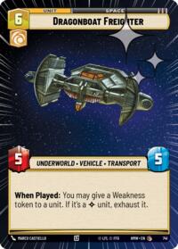 Dragonboat Freighter (Hyperspace Foil) #741
