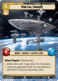 Mon Cal Cruiser (Hyperspace Foil) #742