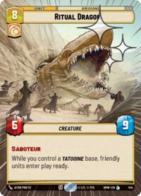 Ritual Dragon (Hyperspace Foil) #744