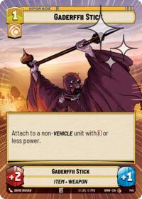 Gaderffii Stick (Hyperspace Foil) #745