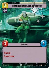 Trandoshan Collaborator (Hyperspace Foil) #755