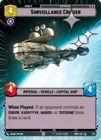 Surveillance Cruiser (Hyperspace Foil) #757