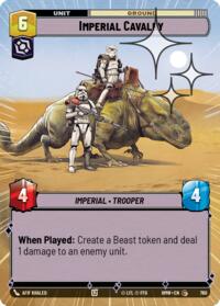 Imperial Cavalry (Hyperspace Foil) #760