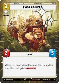 Ewok Archers (Hyperspace Foil) #767