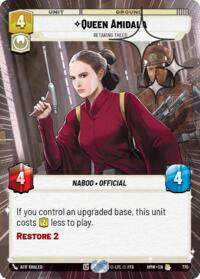 Queen Amidala - Retaking Theed (Hyperspace Foil) #770